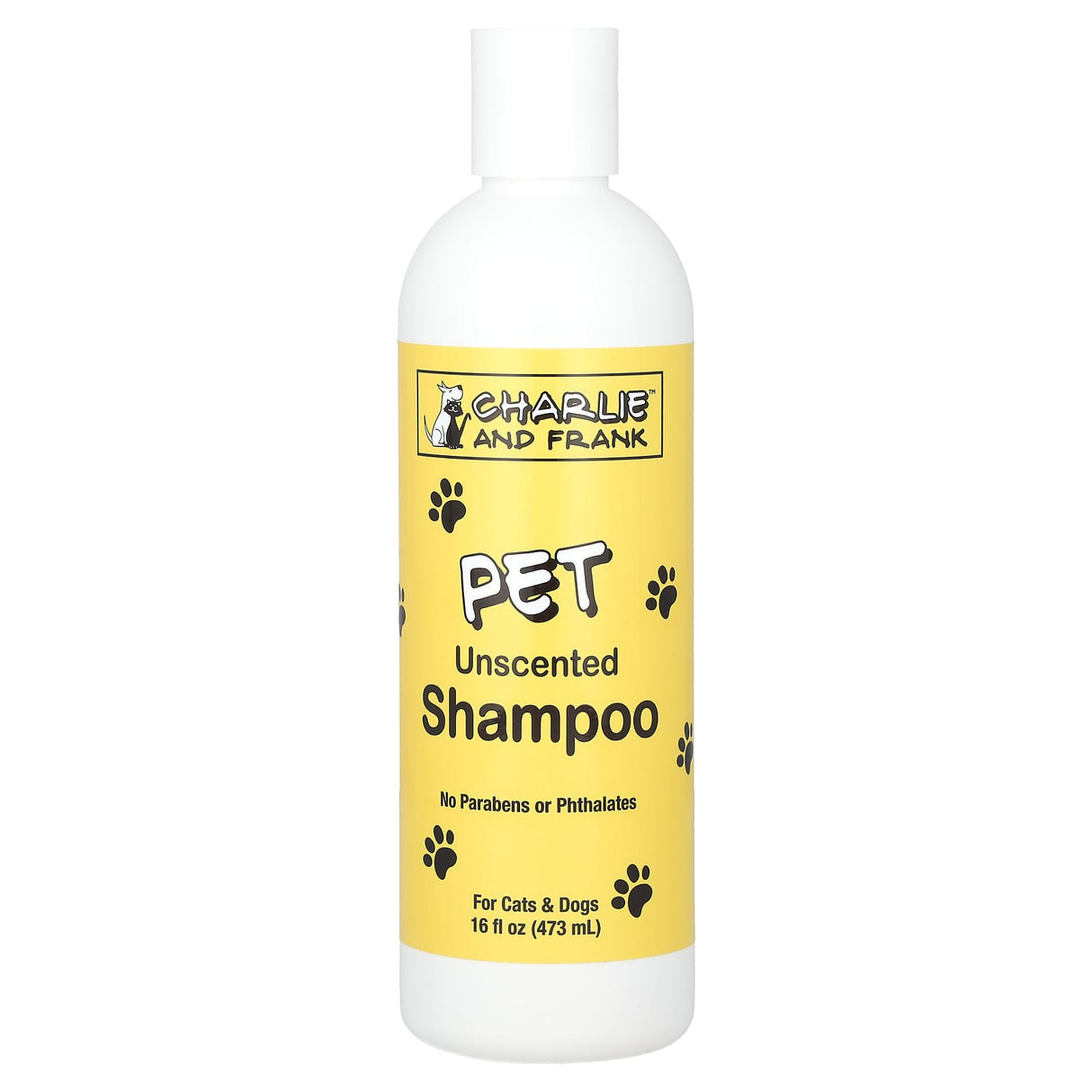 Charlie & Frank, Pet Shampoo, Unscented, 16 fl oz (473 ml)
