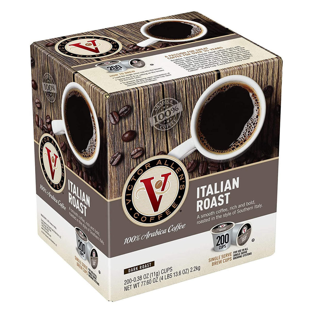 Victor Allen'S Coffee Variety Pack (Morning Blend, 100% Colombian, Donut Shop Blend, and French Roast), 42 Count, Single Serve Coffee Pods for Keurig K-Cup Brewers