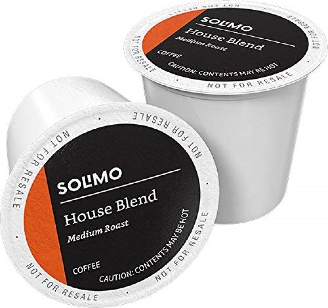 Amazon Brand - Solimo Dark Roast Coffee Pods, Compatible with Keurig 2.0 K-Cup Brewers 100 Count(Pack of 1)