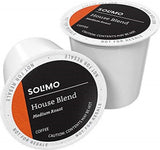 Amazon Brand - Solimo Dark Roast Coffee Pods, Compatible with Keurig 2.0 K-Cup Brewers 100 Count(Pack of 1)