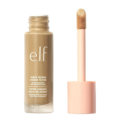 E.L.F. Halo Glow Liquid Filter, Complexion Booster for a Glowing, Soft-Focus Look, Infused with Hyaluronic Acid, Vegan & Cruelty-Free, 2 Fair/Light - Supply Center USA