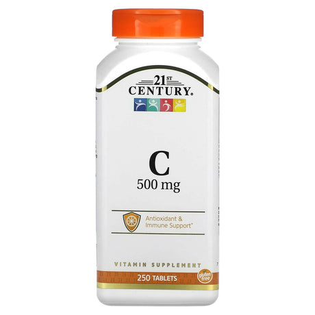 21st Century, Vitamin C, 500 mg, 110 Tablets - Supply Center USA