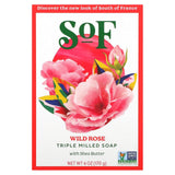 SoF, Triple Milled Bar Soap with Shea Butter, Fresh Violet, 6 oz (170 g) - Supply Center USA