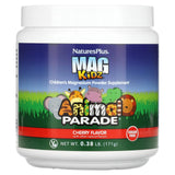 NaturesPlus, Animal Parade, MagKidz, Children's Chewable Magnesium, Cherry, 90 Animal-Shaped Tablets - Supply Center USA