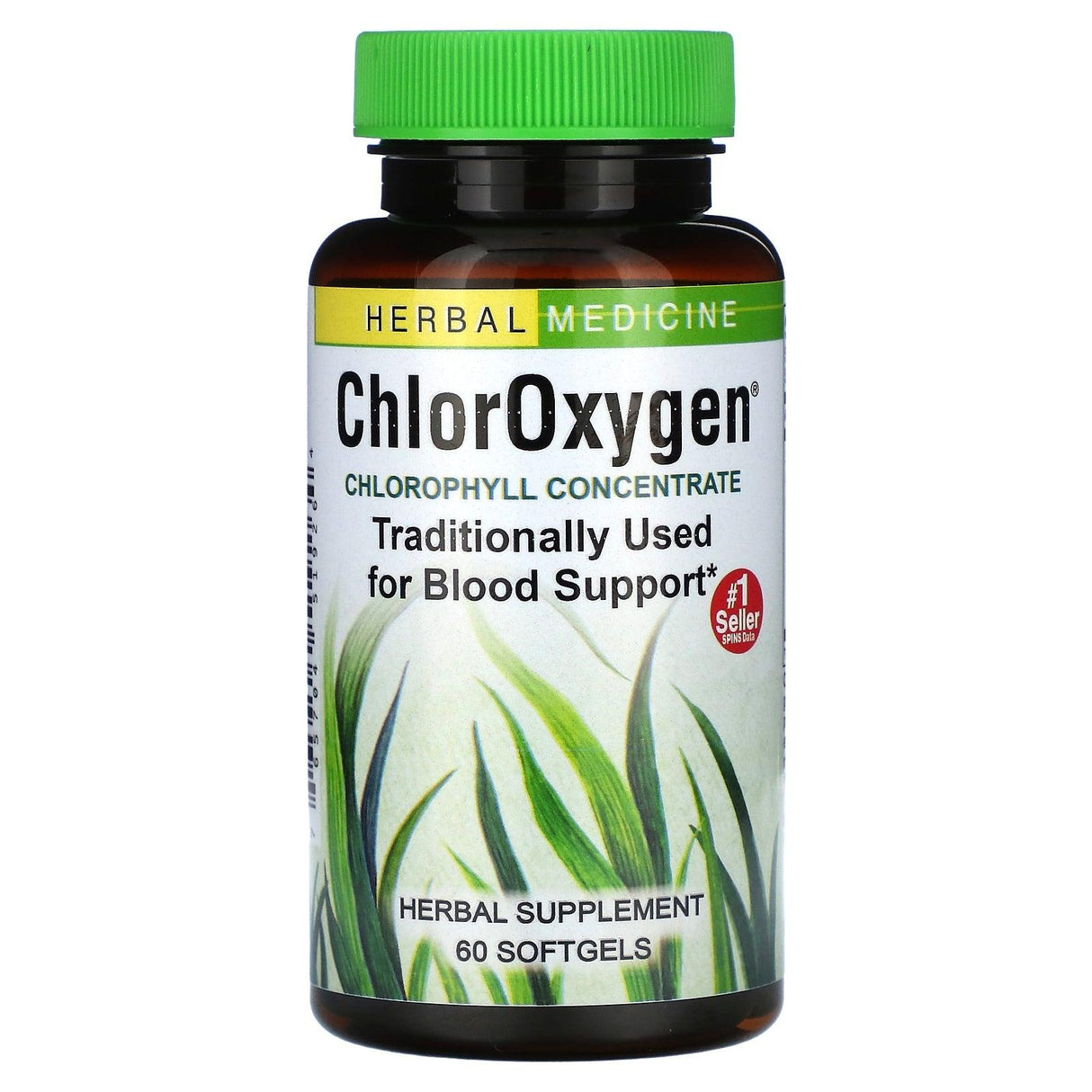 Herbs Etc., ChlorOxygen, Chlorophyll Concentrate, 120 Fast-Acting Softgels - Supply Center USA