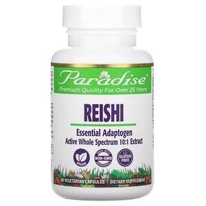 Paradise Herbs, Reishi, 60 Vegetarian Capsules - Supply Center USA