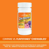 21st Century, Zoo Friends with Extra C, Orange, 60 Chewable Tablets - Supply Center USA