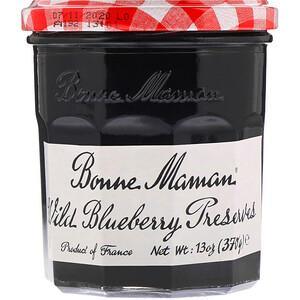 Bonne Maman, Wild Blueberry Preserves, 13 oz (370 g) - HealthCentralUSA