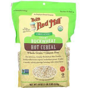 Bob's Red Mill, Organic Creamy Buckwheat Hot Cereal, Whole Grain, 18 oz (510 g) - Supply Center USA