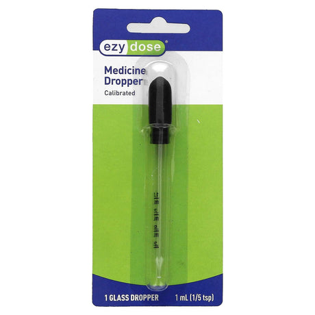 Ezy Dose, Medicine Glass Dropper, 1 Count - Supply Center USA