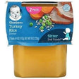 Gerber, Turkey Rice Dinner, 2nd Foods, 2 Pack, 4 oz (113 g) Each - Supply Center USA