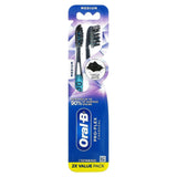 Oral-B, Pro-Flex Charcoal Toothbrush, Medium, 2 Pack - Supply Center USA