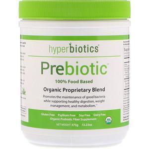 Hyperbiotics, Prebiotic, Organic Proprietary Blend, 13.23 oz (375 g) - Supply Center USA