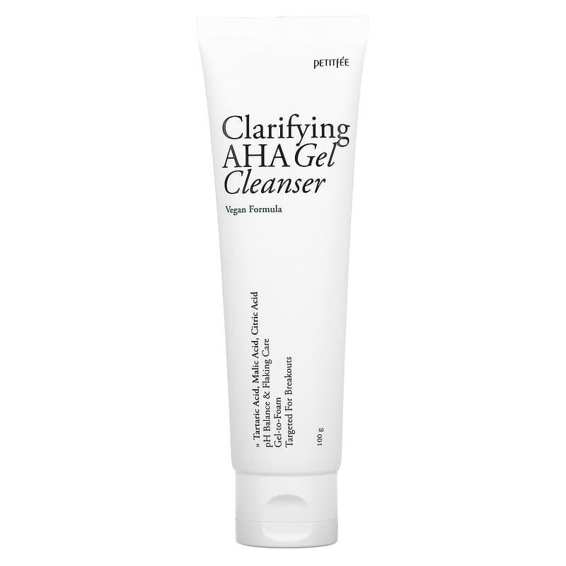 Petitfee, Clarifying AHA Gel Cleanser, 100 g - Supply Center USA