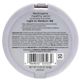 Neutrogena, Healthy Skin Pressed Powder, Light To Medium 30, 0.34 oz (9.6 g) - Supply Center USA