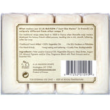 A La Maison de Provence, Hand & Body Bar Soap, Pure Coconut, 4 Bars, 3.5 oz Each - Supply Center USA