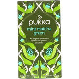 Pukka Herbs, Mint Matcha Green Tea, 20 Green Tea Sachets, 1.05 oz (30 g) - Supply Center USA