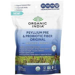 Organic India, Psyllium Pre & Probiotic Fiber, Original, 10 oz (283.5 g) - Supply Center USA