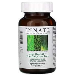 Innate Response Formulas, Men Over 40 One Daily, Iron Free, 60 Tablets - Supply Center USA