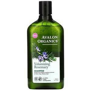 Avalon Organics, Shampoo, Volumizing, Rosemary, 11 fl oz (325 ml) - Supply Center USA