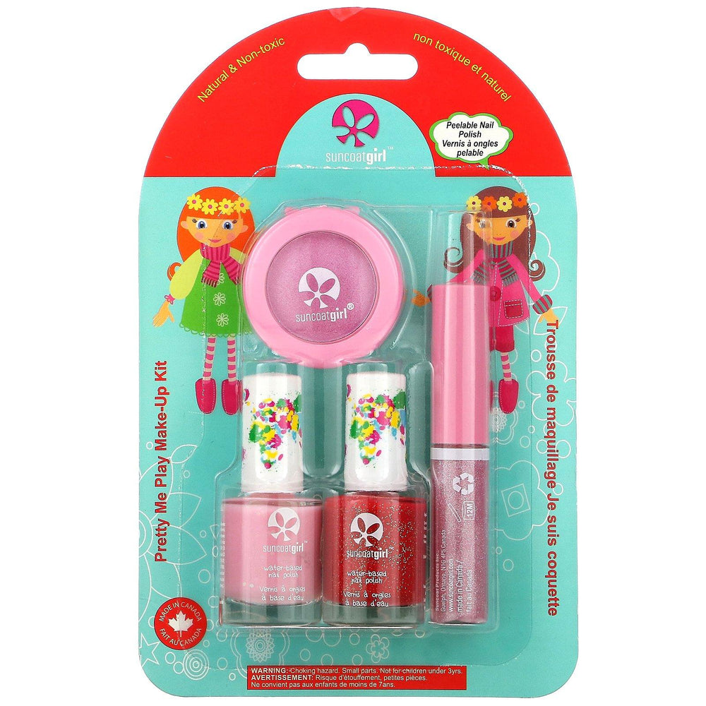 SuncoatGirl, Pretty Me Play Make-Up Kit, Angel, 4 Piece Set - HealthCentralUSA