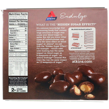 Atkins, Endulge, Chocolate Covered Almonds, 5 Packs, 1 oz (28 g) Each - Supply Center USA