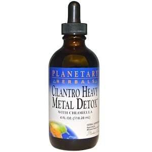 Planetary Herbals, Cilantro Heavy Metal Detox, 4 fl oz (118.28 ml) - Supply Center USA