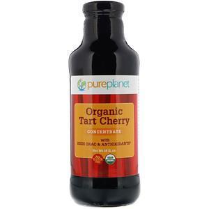 Pure Planet, Organic Tart Cherry, Concentrate, 16 fl oz (473 ml) - Supply Center USA