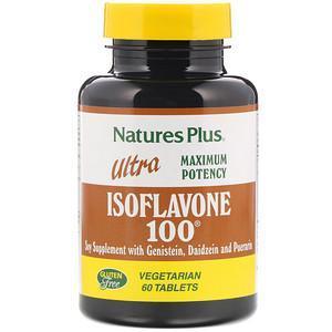 Nature's Plus, Ultra Isoflavone 100, 60 Vegetarian Tablets - Supply Center USA