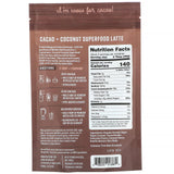 Hana Beverage, Cacao & Coconut Latte, Non-Coffee Superfood Beverage, 3.3 oz (93.6 g) - Supply Center USA