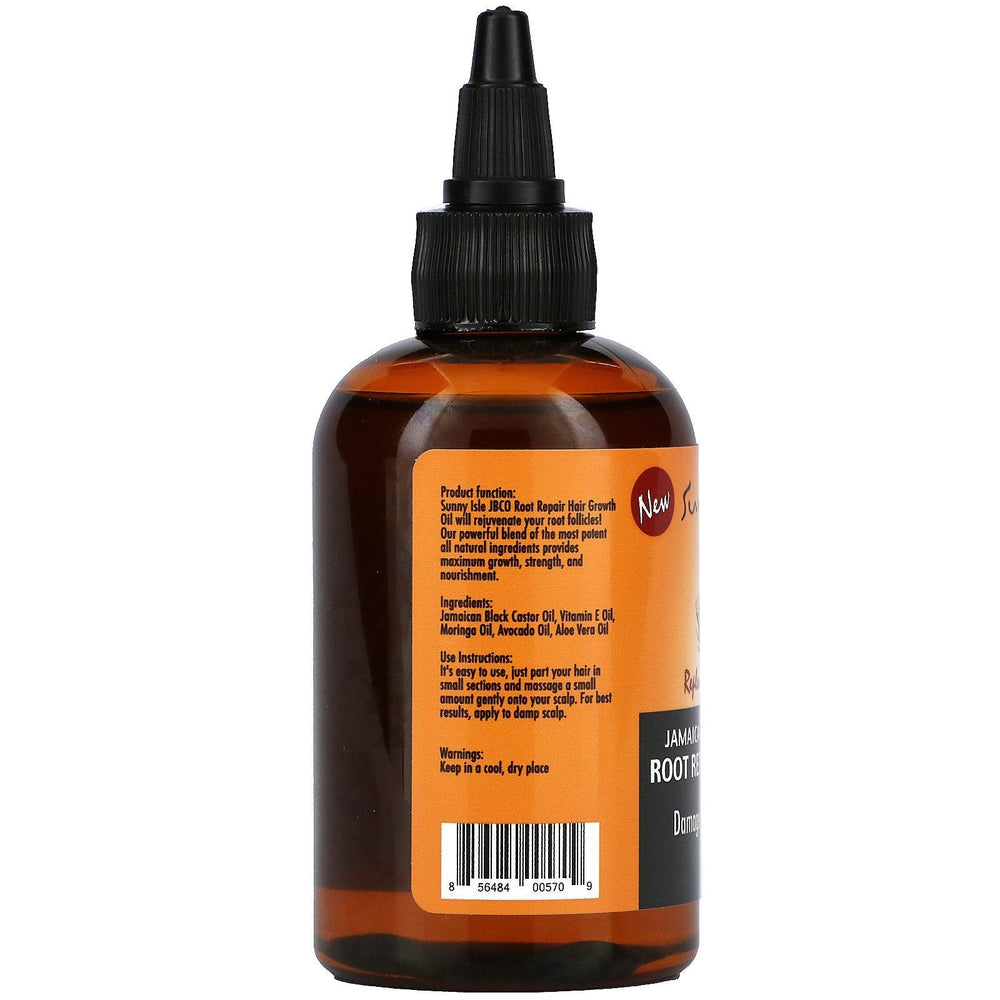 Sunny Isle, Jamaican Black Castor Oil, Root Repair Growth Oil, 4 fl oz - HealthCentralUSA