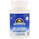 Source Naturals, Melatonin, Peppermint, 2.5 mg, 240 Lozenges - Supply Center USA