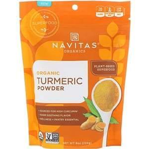 Navitas Organics, Organic Turmeric Powder, 8 oz (224 g) - Supply Center USA