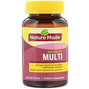 Nature Made, Women's Multi, 60 Softgels - Supply Center USA