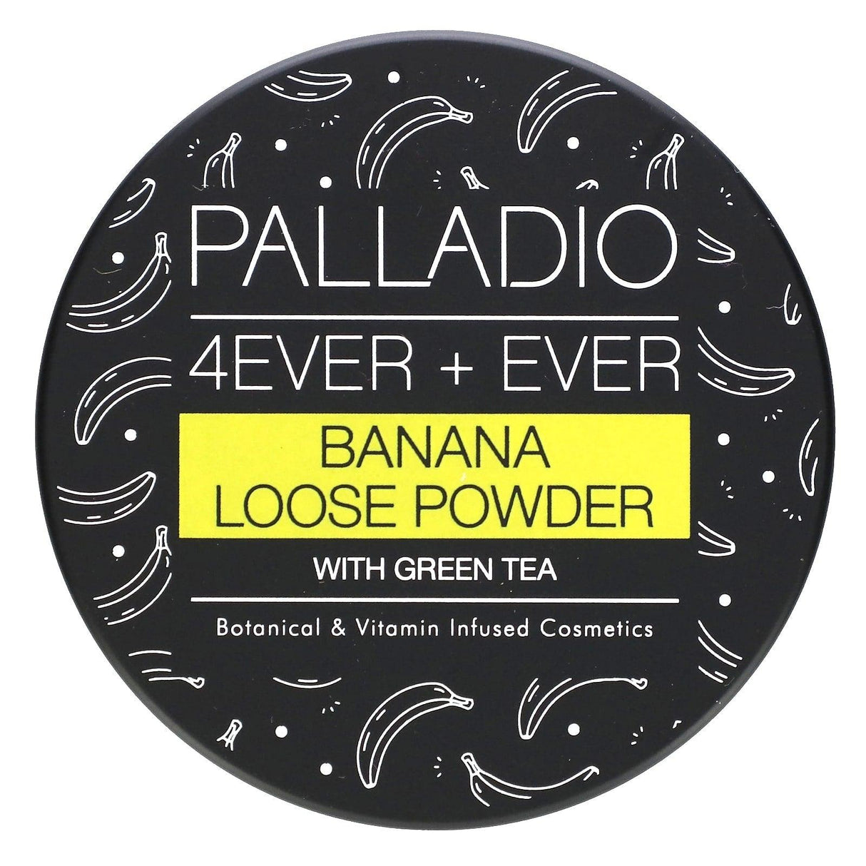 Palladio, 4Ever + Ever, Banana Loose Powder with Green Tea, 0.21 oz (6 g) - Supply Center USA