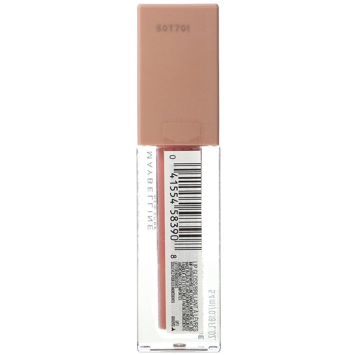 Maybelline, Lifter Gloss With Hyaluronic Acid, 006 Reef, 0.18 fl oz (5.4 ml) - Supply Center USA