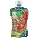 Gerber, Smart Flow, Organic Banana, Strawberry, Beet, Oatmeal, 12+ Months, 3.5 oz (99 g) - Supply Center USA