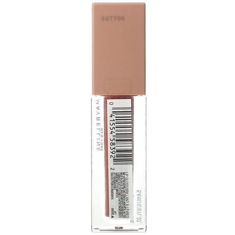 Maybelline, Lifter Gloss With Hyaluronic Acid, 008 Stone, 0.18 fl oz (5.4 ml) - Supply Center USA