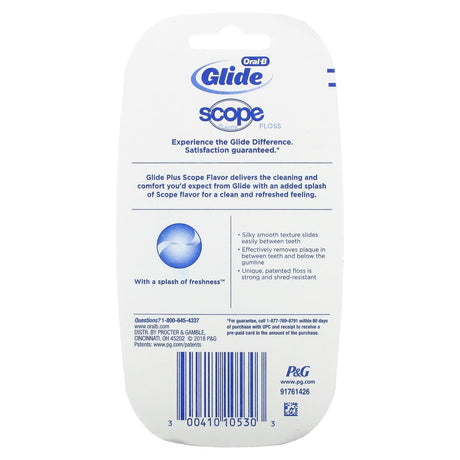 Oral-B, Glide, Scope Floss, 2 Count, 43.7 yd (40 m) Each - Supply Center USA