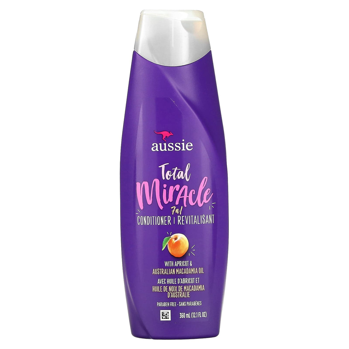 Aussie, Total Miracle 7N1 Conditioner, with Apricot & Australian Macadamia Oil, 12.1 fl oz (360 ml)