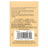 Palladio, Rice Paper, Oil-Absorbing Blotting Tissues, Warm Beige RPA8, 40 Tissues - Supply Center USA