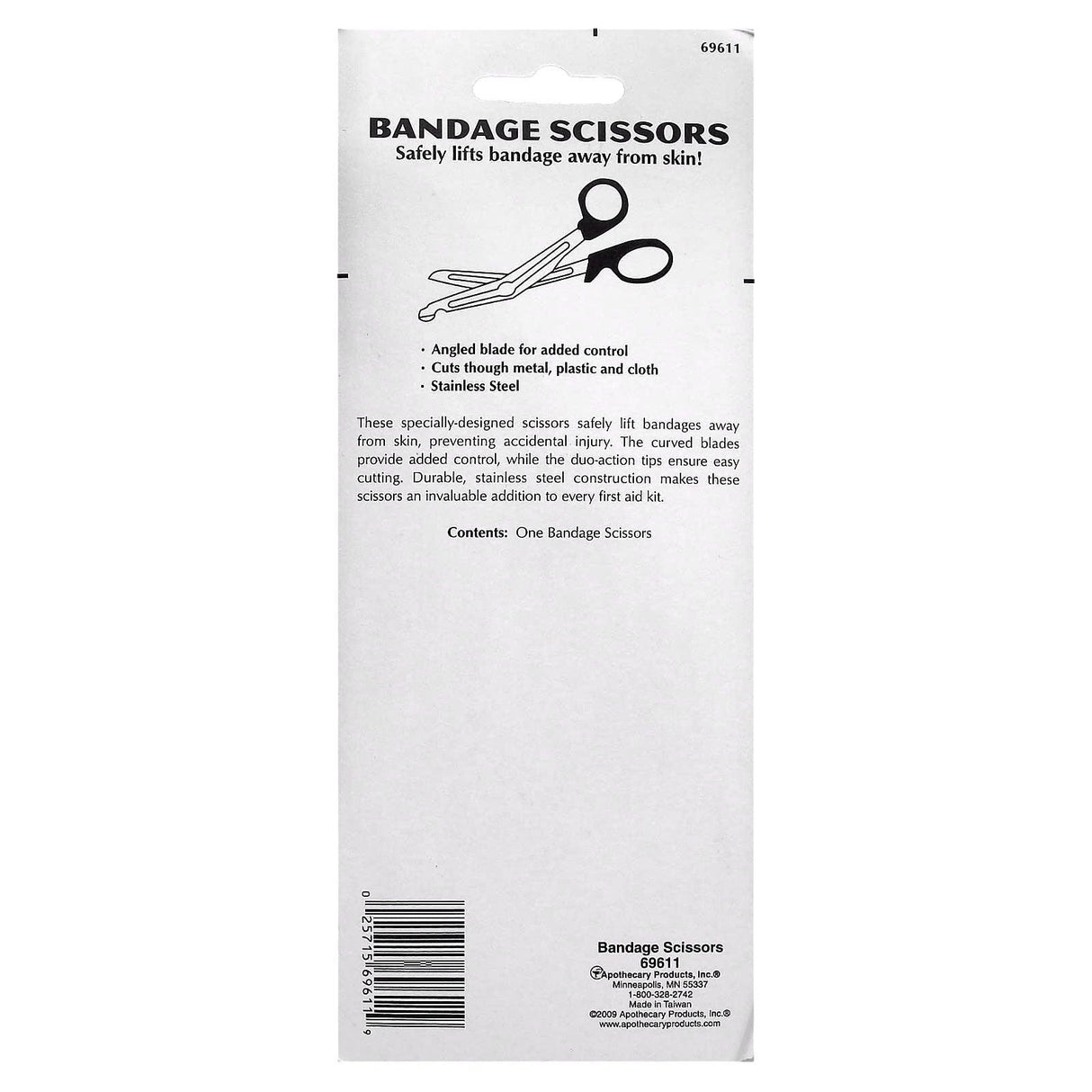 Flents, Bandage Scissors, 1 Count - Supply Center USA