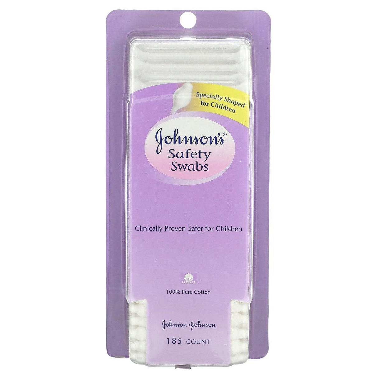 Johnson & Johnson, Safety Swabs, 185 Count - Supply Center USA