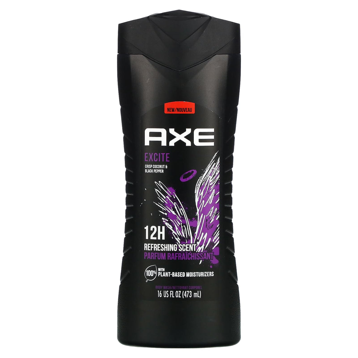 Axe, Excite Body Wash, Crisp Coconut & Black Pepper, 16 fl oz (473 ml)