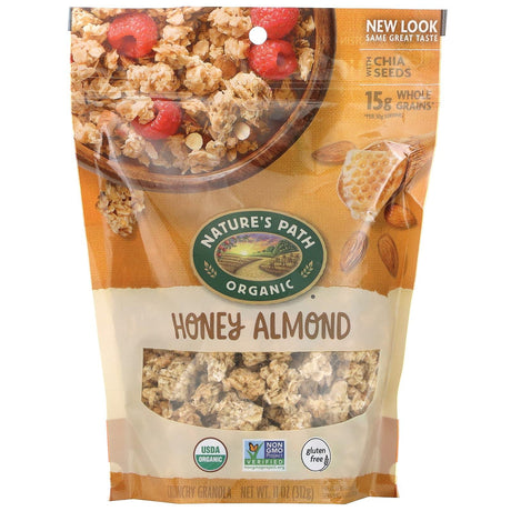 Nature's Path, Crunchy Granola, Honey Almond, 11 oz (312 g) - Supply Center USA