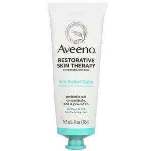 Aveeno, Restorative Skin Therapy, Itch Relief Balm, 4 oz (113 g) - Supply Center USA