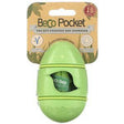 Beco Pets, Beco Pocket, The Eco-Friendly Bag Dispenser, Green, 1 Beco Pocket, 15 Bags - Supply Center USA