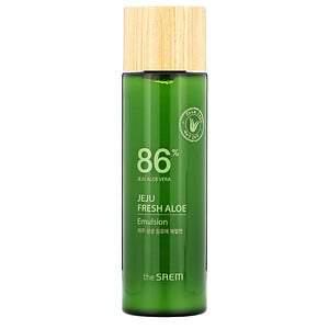 The Saem, Jeju Fresh Aloe, 86% Aloe Vera Emulsion, 5.24 fl oz (155 ml) - HealthCentralUSA