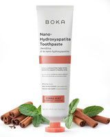 Boka Fluoride Free Toothpaste Nano Hydroxyapatite, Helps Remineralize, Appropriate for Sensitive Teeth, Whitening - for Adult, Kids Oral Care - Ela Mint Flavor, 4 Fl Oz 1Pk US Manufactured