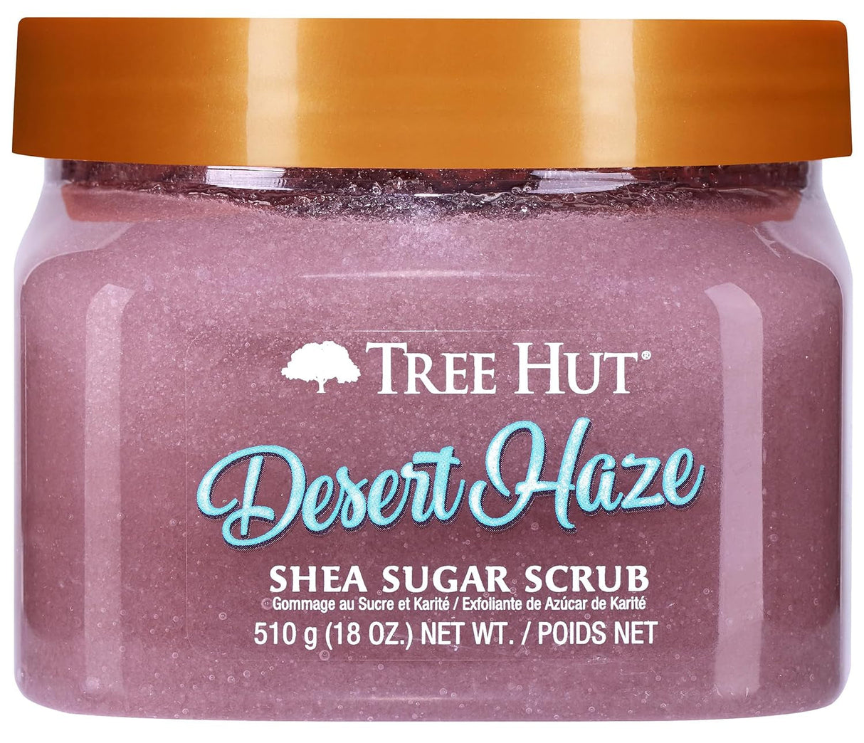 Tree Hut Blue Lagoon Shea Sugar Scrub | Exfoliating Body Scrub Removes Dead, Dry Skin for a Soft & Hydrated Feel | Nourishing Essential Body Care | 18 Fl Oz.